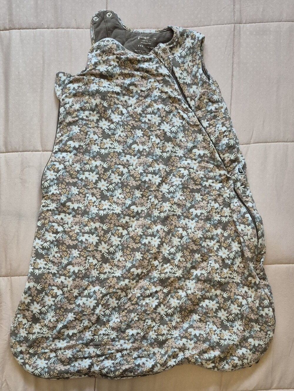 Brown Floral Sleepsack